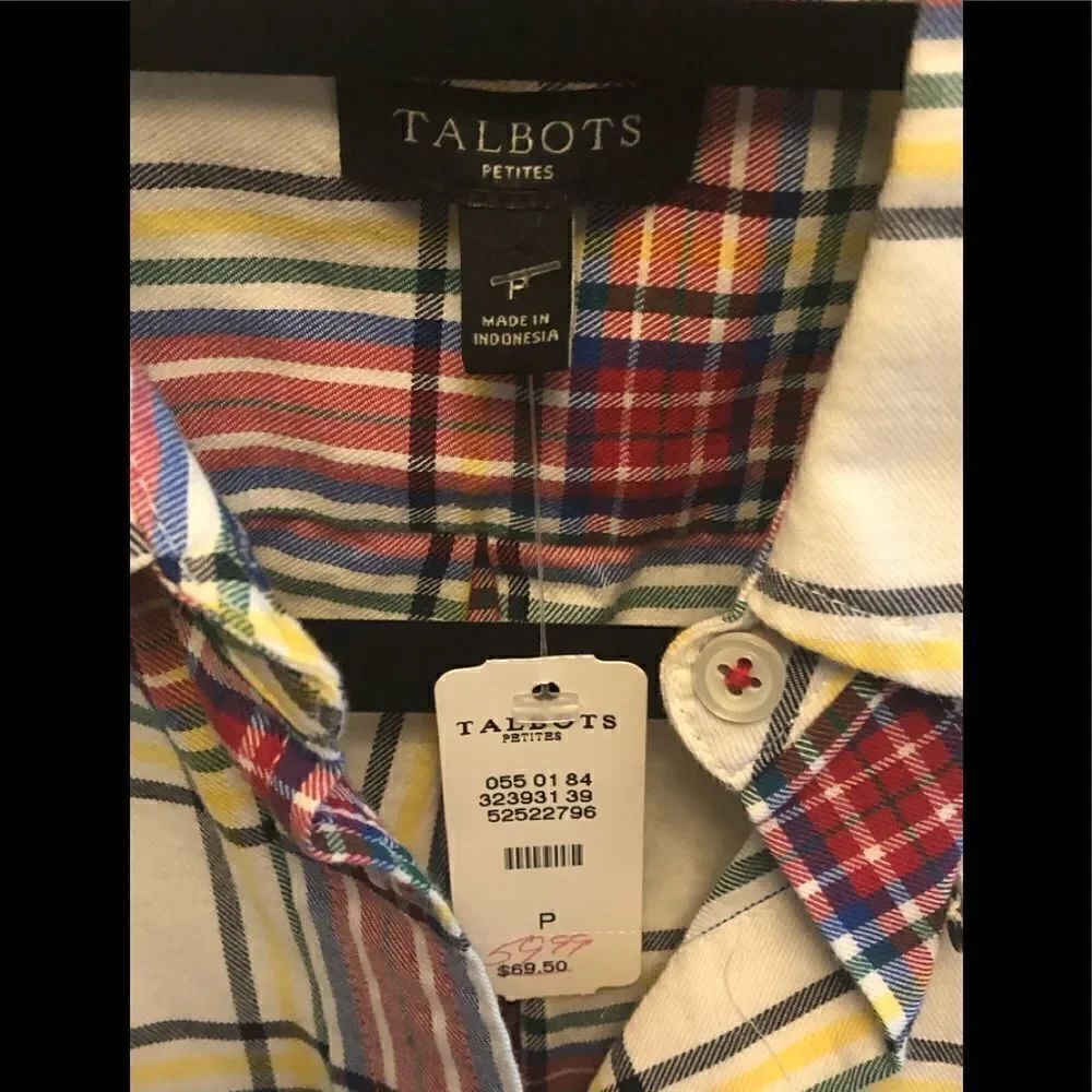Talbots Blouse   - Picture 3 of 4